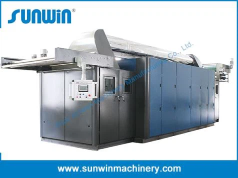 Sèche-linge en continu pour textiles ménagers
